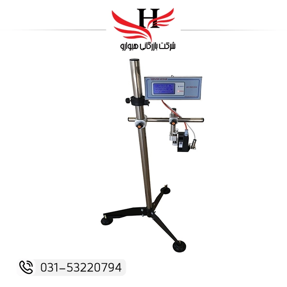 جت پرینتر صنعتی سپندافزار مدل SA820 | تاریخ زن صنعتی خطوط تولید | خرید عمده از هیوارو نمایندگی شهرضا اصفهان و استان تهران